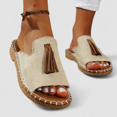 Mira™ | Leena - Bekväma och Platta Ortopediska Sandaler