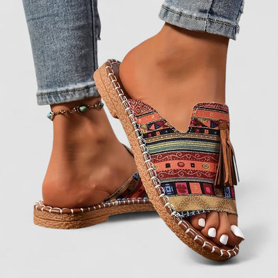 Mira™ | Leena - Bekväma och Platta Ortopediska Sandaler