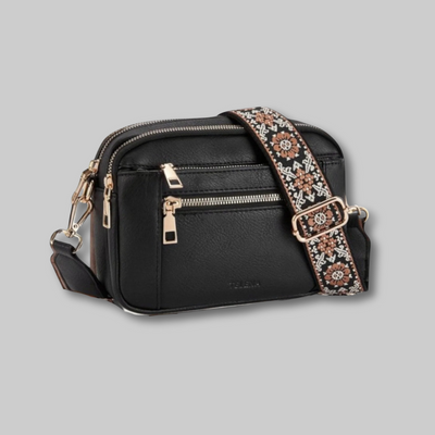 Mira™ -  Elegant Läderaxelväska