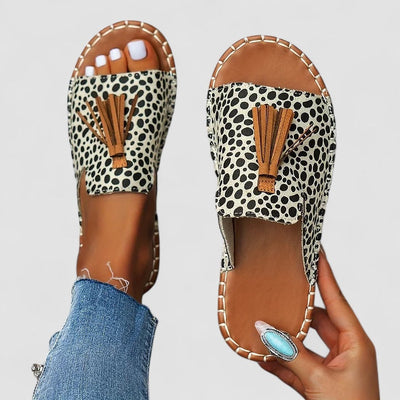 Mira™ | Leena - Bekväma och Platta Ortopediska Sandaler