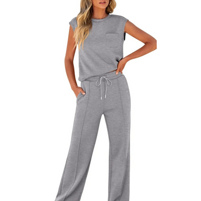 Mira™ -  Avslappnad Sommar Mjuk Lounge Co-Ord